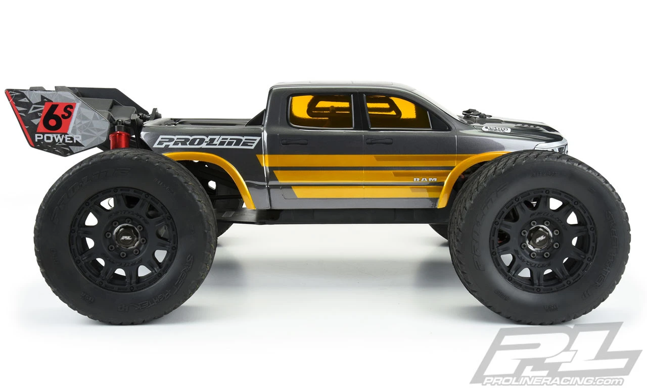 Proline Pro-Line 3534-17 2020 Ram Rebel 1500 Pre-Cut Monster Truck Body (Clear) (Kraton 6S) 2 Proline Pro-Line 3534-17 2020 Ram Rebel 1500 Pre-Cut Monster Truck Body (Clear) (Kraton 6S) - Image 2