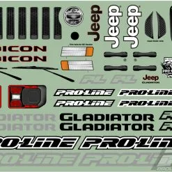 Proline Pro-Line 3535-00 2020 Jeep Gladiator 12.3" Crawler Body (Clear) -Toys and Hobbies Shop PRO353500 10 94139.1580337010