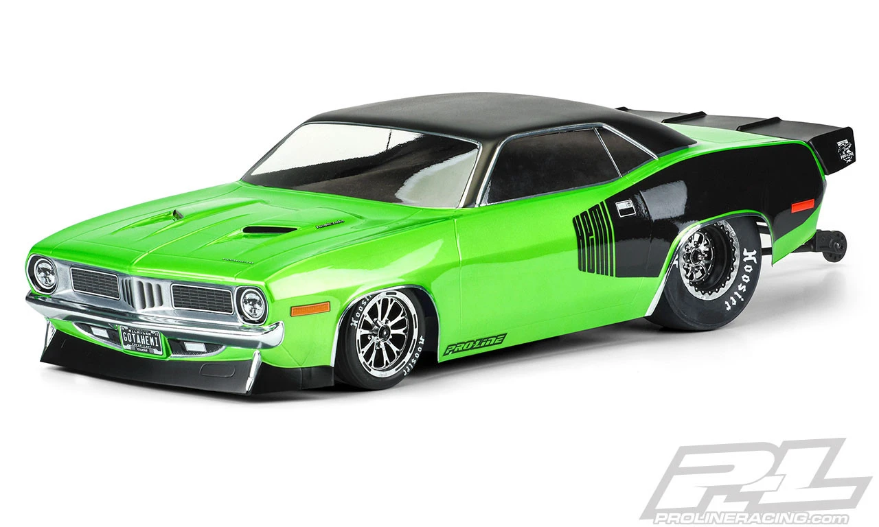 Proline 3550-00 1972 Plymouth Barracuda Clear Body 1 Proline 3550-00 1972 Plymouth Barracuda Clear Body
