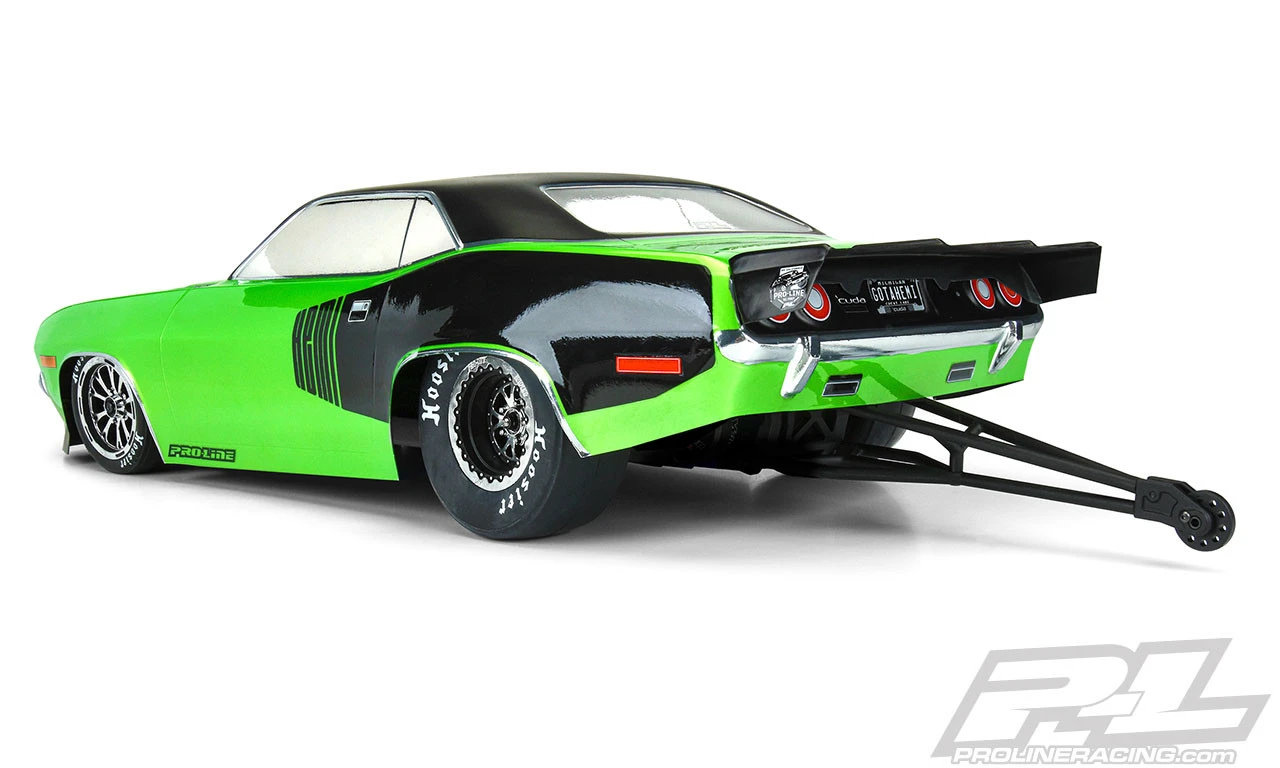 Proline 3550-00 1972 Plymouth Barracuda Clear Body 3 Proline 3550-00 1972 Plymouth Barracuda Clear Body - Image 3