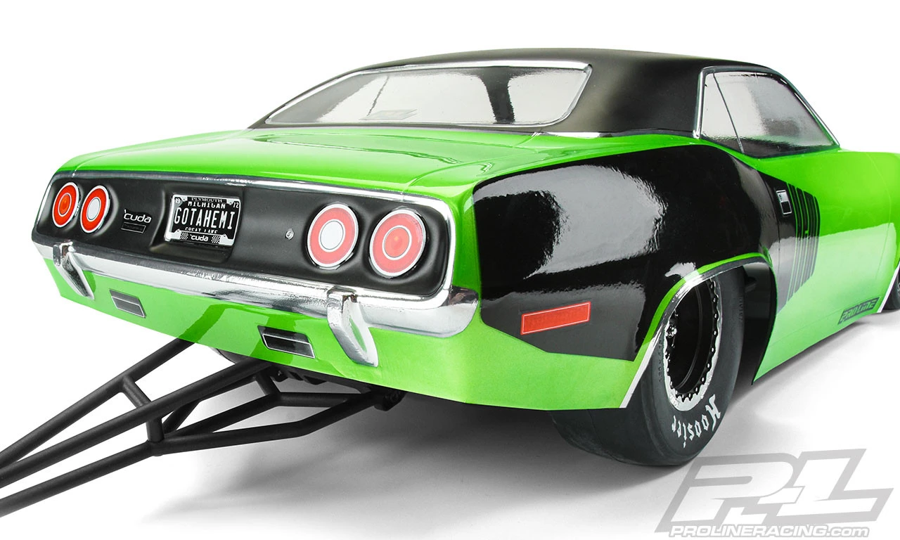 Proline 3550-00 1972 Plymouth Barracuda Clear Body 8 Proline 3550-00 1972 Plymouth Barracuda Clear Body - Image 8