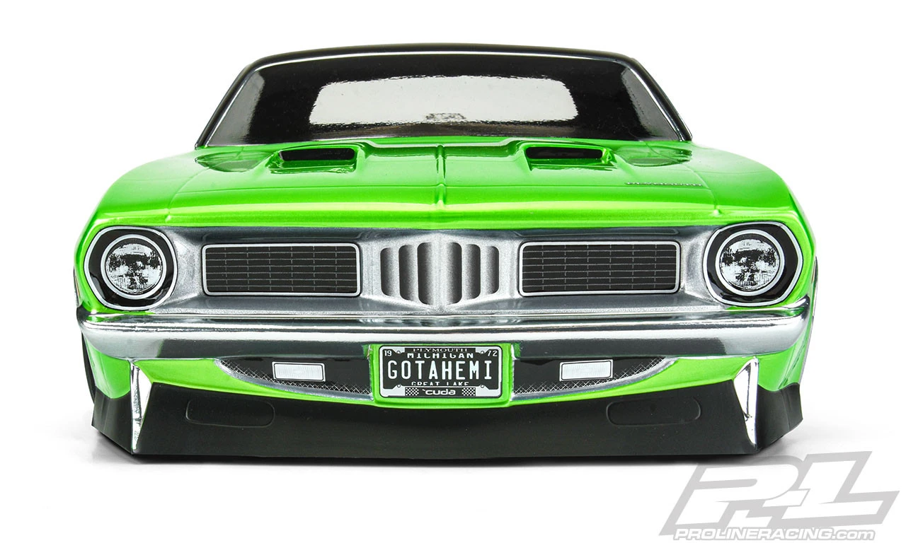 Proline 3550-00 1972 Plymouth Barracuda Clear Body 6 Proline 3550-00 1972 Plymouth Barracuda Clear Body - Image 6
