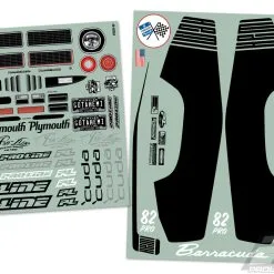 Proline 3550-00 1972 Plymouth Barracuda Clear Body 17 Proline 3550-00 1972 Plymouth Barracuda Clear Body -Toys and Hobbies Shop PRO355000 9 03054.1597433777