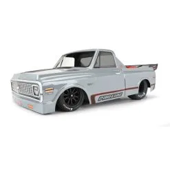 Proline Pro-Line 3557-00 1972 Chevy C-10 1/10 Short Course No Prep Drag Racing Body (Clear) -Toys and Hobbies Shop PRO355700 A6 XX5R8B3R 67027.1645542900