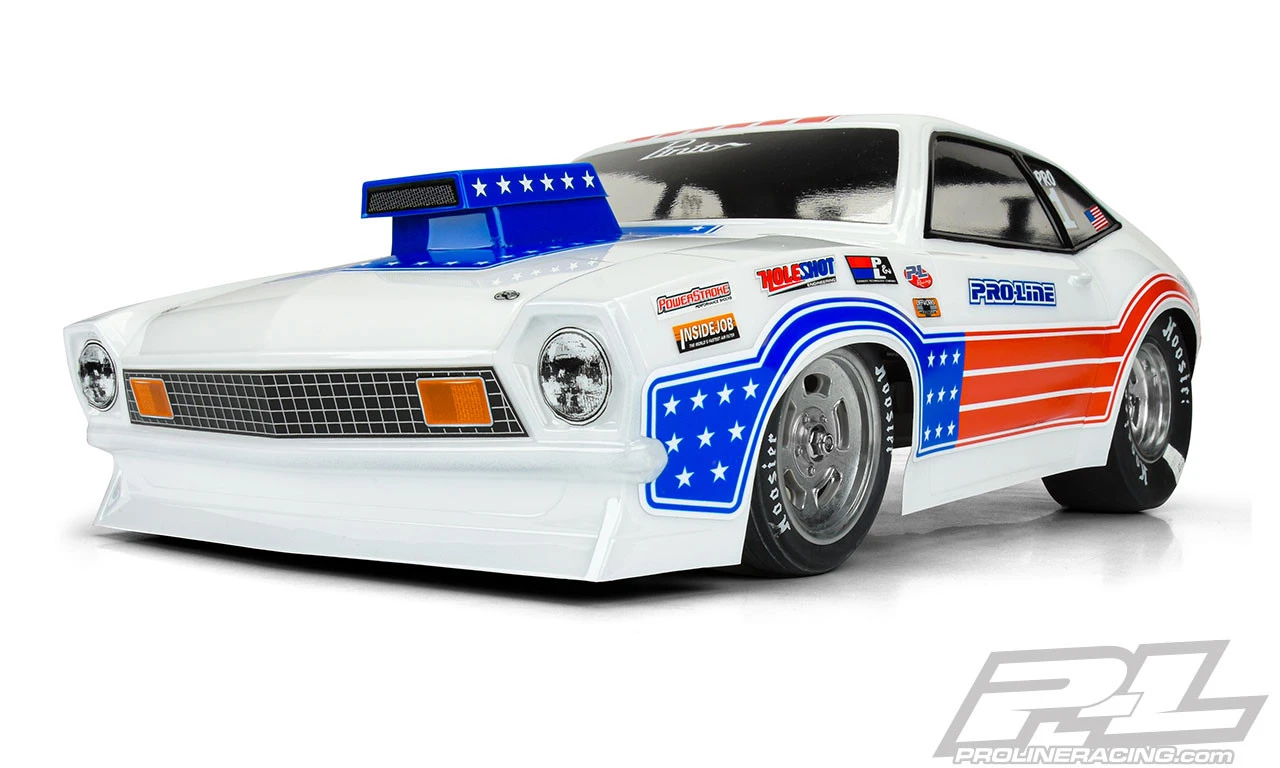 Proline 3572-00 1972 Ford Pinto Clear Body 11.25" WB 2WD Buggy Drag 3 Proline 3572-00 1972 Ford Pinto Clear Body 11.25" WB 2WD Buggy Drag - Image 3