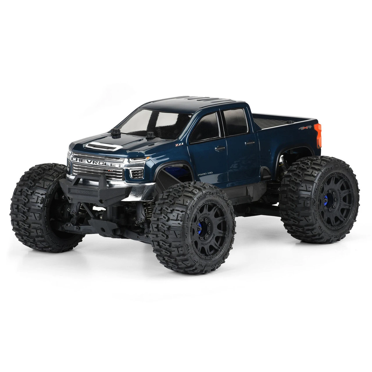 Proline 3582-00 1/8 2021 Chevy Silverado 2500 HD Clear Body: E-REVO 2.0 & MAXX 1 Proline 3582-00 1/8 2021 Chevy Silverado 2500 HD Clear Body: E-REVO 2.0 & MAXX
