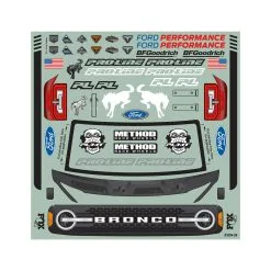 Proline 3594-00 1/8 2021 Ford Bronco Clear Body: MAXX, E-REVO 2.0 -Toys and Hobbies Shop PRO359400 A89 OLO603CU 58711.1672338586