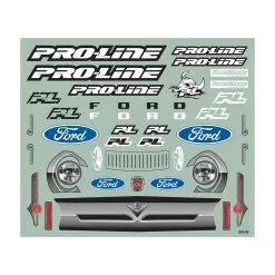 Proline 3610-17 1/6 Pre-Cut 1956 Ford F-100 Clear Body: X-MAXX -Toys and Hobbies Shop PRO361017 A89 BKMVNC1Y 07606.1672336504