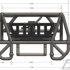 Proline Pro-Line 6322-00 Honcho Back-Half Cage -Toys and Hobbies Shop PRO632200 11 18357.1551304337