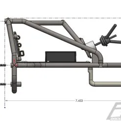 Proline Pro-Line 6322-00 Honcho Back-Half Cage -Toys and Hobbies Shop PRO632200 9 96306.1551304337