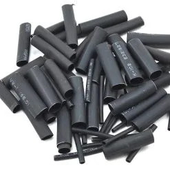 ProTek RC 5453 1.5, 5, 6 & 8mm Shrink Tubing Assortment Pack (Black) (20) (1" Length)