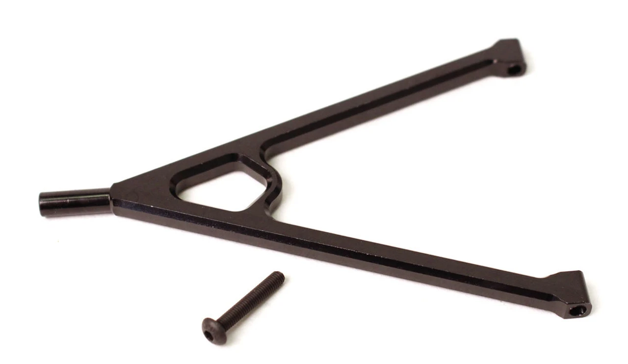 Racers Edge 1828BK SCX10 Aluminum Front Y-Link, Black 1 Racers Edge 1828BK SCX10 Aluminum Front Y-Link, Black