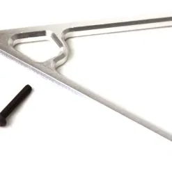 Racers Edge 1828S SCX10 Aluminum Front Y-Link, Silver