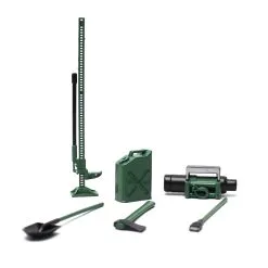 Racers Edge 1/10 Scaler Accessory Set (8pcs) Green