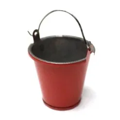 Racers Edge 1/10 Scaler Small Tin Pail, Red