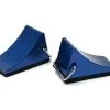 Racers Edge 1/10 Scaler Aluminum Wheel Chocks (Blue)