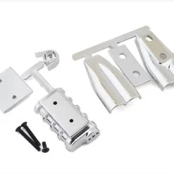 RPM 73543 "Shotgun Style" Mock Intake & Blower Set (Chrome)