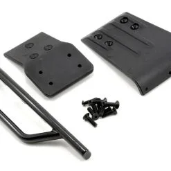 RPM 80022 Traxxas Slash 4x4 Front Bumper & Skid Plate (Black)