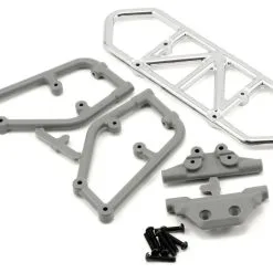 RPM 80123 Rear Bumper (Chrome) (Slash 4x4)