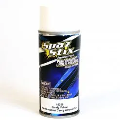 Spaz Stix Candy Yellow Hard Anodized Candy Aerosol Paint 3.5oz