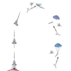 Estes 7314 Super Orbital Transport -Toys and Hobbies Shop SuperOrbitalTransport FlightSequence 87379.1659538393