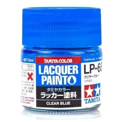 Tamiya 82168 Lacquer Paint LP-68 Clear Blue 10ml Bottle