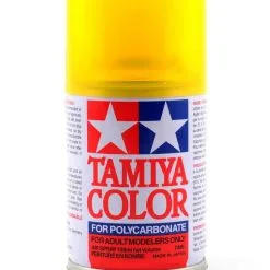 Tamiya 86042 PS-42 Translucent Yellow Lexan Spray Paint (3oz)