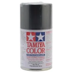Tamiya 86063 PS-63 Bright Gun Metal Lexan Spray Paint (3oz)