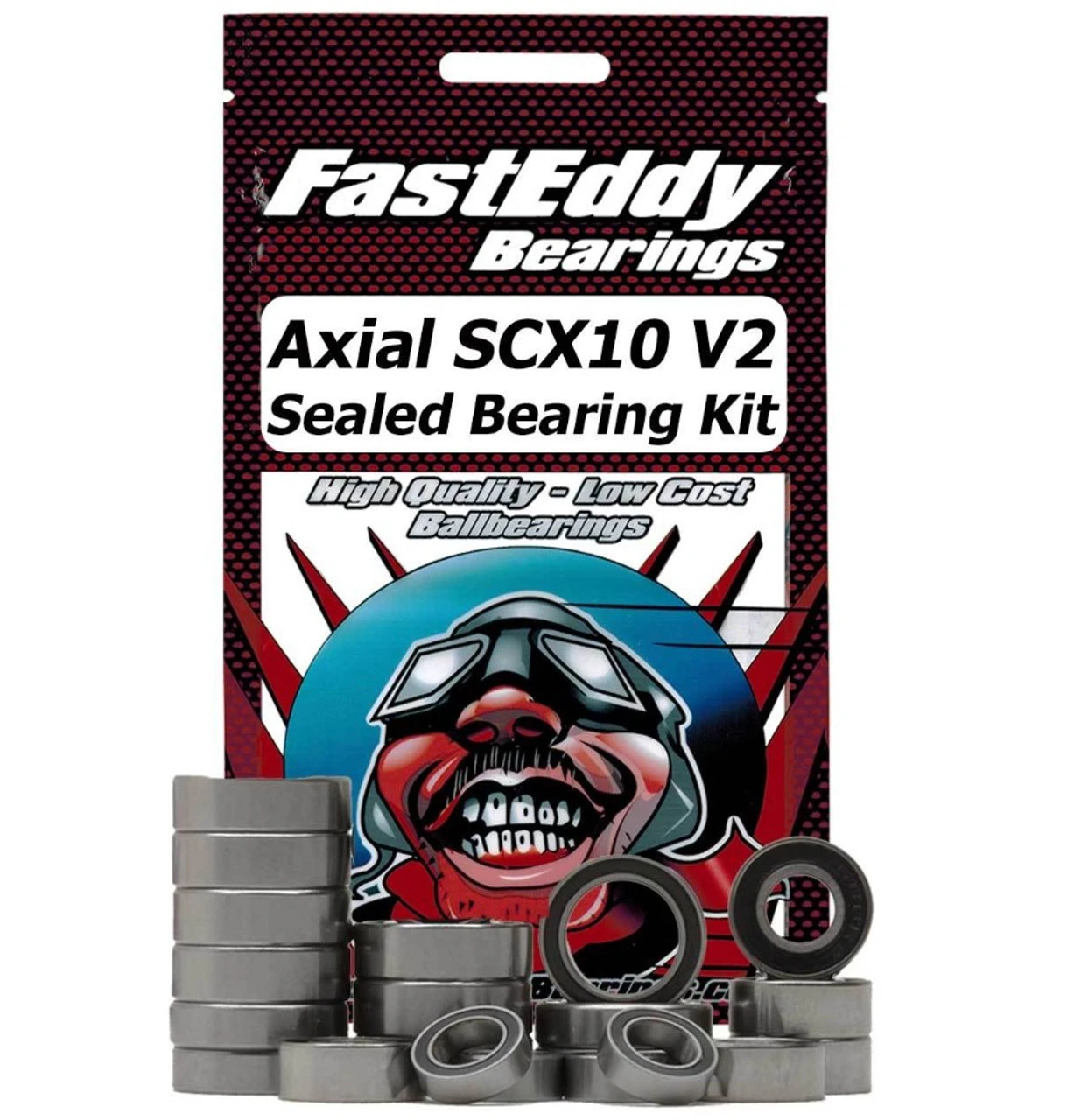 FastEddy 4437 V2 Bearing Kit Axial SCX10 II 1 FastEddy 4437 V2 Bearing Kit Axial SCX10 II