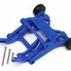 Traxxas 3678X Wheelie Bar, Blue, 2wd Rustler/ Bandit/ Stampede/ Slash