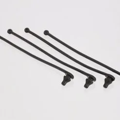 Traxxas 5750 Body Clip Retainer Set (Black) (4)