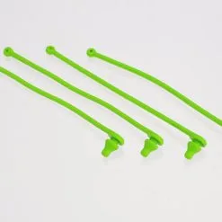 Traxxas 5753 Body Clip Retainer Set (Green) (4)