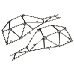 Traxxas 8430X Tube Chassis, Side Section (left & Right) (satin Black Chrome-plated)