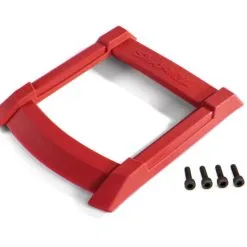 Traxxas 8917R Roof Skid Plate, Red, Maxx