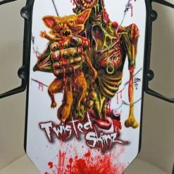 Twisted Skinz 1212 "Hooked" 9 Mil Chassis Protector (Associated B5M)