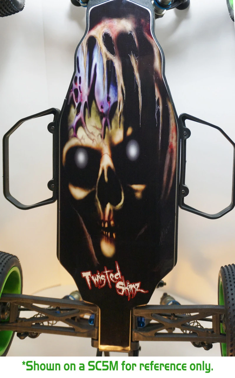 Twisted Skinz 1005 "Little Grim" 9 Mil Chassis Protector (HB D413) 1 Twisted Skinz 1005 "Little Grim" 9 Mil Chassis Protector (HB D413)