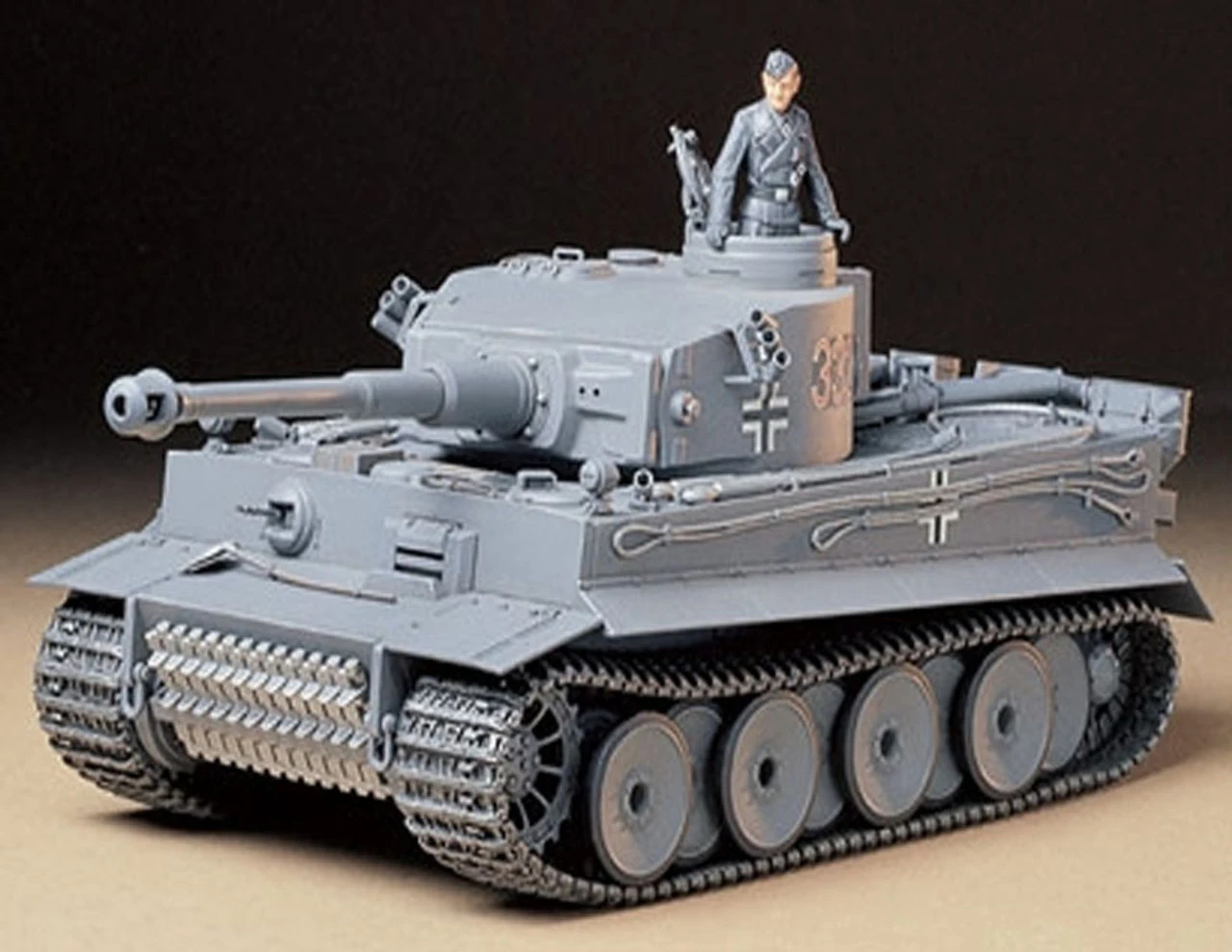 Tamiya 35216 1/35 Ger. Tiger I Early Production Tank Plastic Model Kit 1 Tamiya 35216 1/35 Ger. Tiger I Early Production Tank Plastic Model Kit
