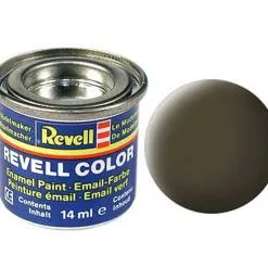 Revell 32140 Enamel Black Green Matte