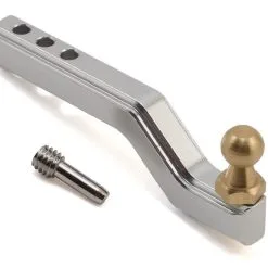 Yeah Racing 4023 Traxxas TRX-4 Aluminum & Brass Drop Hitch Receiver