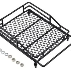 Yeah Racing 1/10 Crawler Scale Metal Mesh Roof Rack Luggage Tray (14x10x3.5cm) Type C