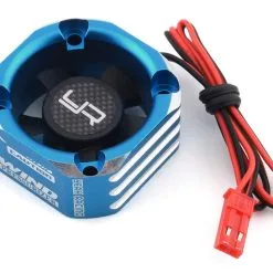 Yeah Racing 30x30mm Aluminum Case Booster Fan (Blue)