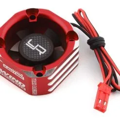 Yeah Racing 30x30mm Aluminum Case Booster Fan (Red)