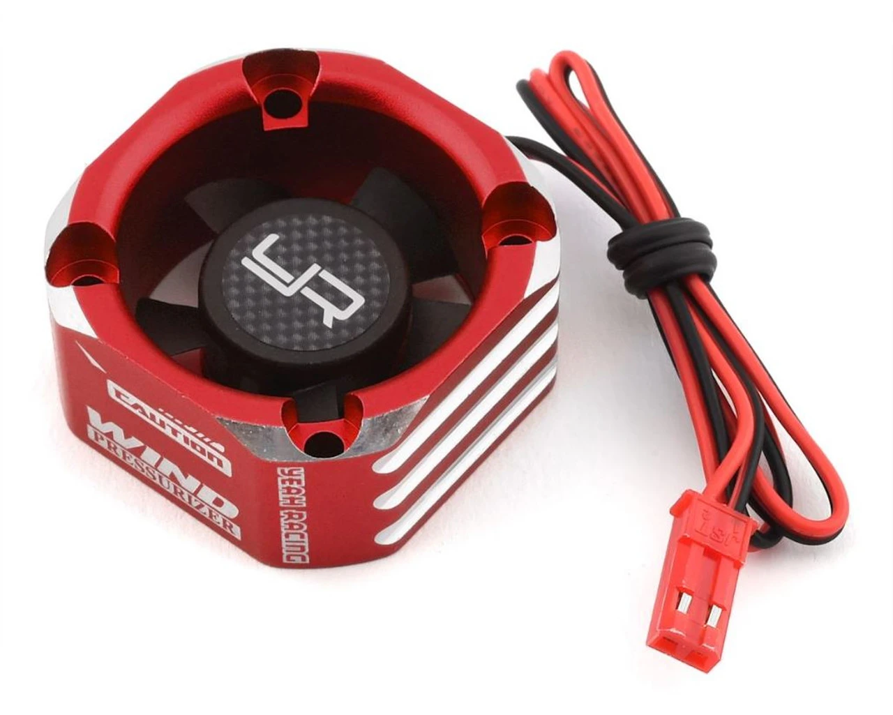 Yeah Racing 30x30mm Aluminum Case Booster Fan (Red) 1 Yeah Racing 30x30mm Aluminum Case Booster Fan (Red)