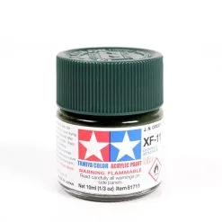 Tamiya 81711 Acrylic Mini XF11 J.N. Green Paint (10ml)