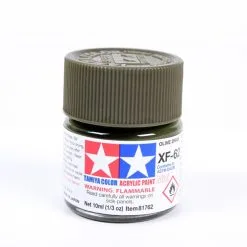 Tamiya 81762 Acrylic Mini XF62 Olive Drab Paint (10ml)