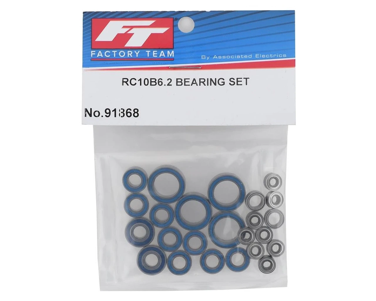 Team Associated 91868 Factory Team Bearing Set, B6.2 1 Team Associated 91868 Factory Team Bearing Set, B6.2