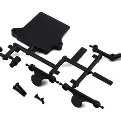 Team Associated 92268 RC10B74.1 LP Battery Posts, Fan Mount, ESC Tray