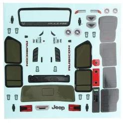 Axial 200005 Jeep JT Gladiator Body Set, Clear:SCX24 5 Axial 200005 Jeep JT Gladiator Body Set, Clear:SCX24 -Toys and Hobbies Shop axi200005 3 41715.1646324090