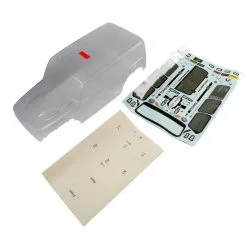 Axial 230015 Clear Body, Jeep JL 4-Door Wrangler: SCX10 III