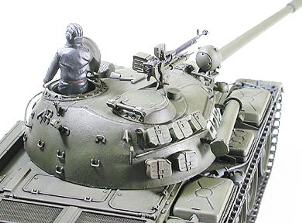 Tamiya 1/35 Soviet Tank T-55A Plastic Model Kit 4 Tamiya 1/35 Soviet Tank T-55A Plastic Model Kit - Image 4